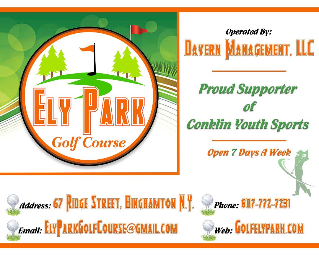 Sponsors Conklin Youth Sports
